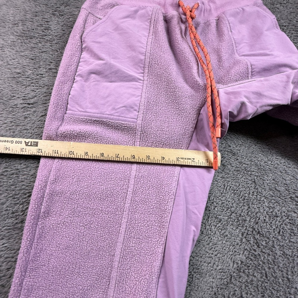 Outdoor Voices Primo Fleece Joggers Pink M Womens Sweatpants Drawstring - Picture 8 of 8